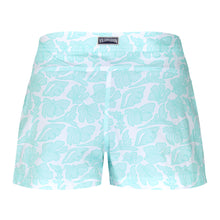 Load image into Gallery viewer, Flat Belt Swim Shorts Seashells
