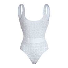 Load image into Gallery viewer, One-piece swimsuit Embroidered Flowers
