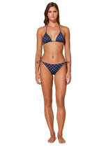 Load image into Gallery viewer, Triangle Bikini Top VBQ Monogram
