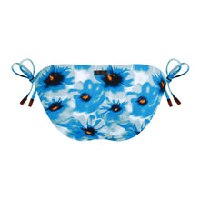 Load image into Gallery viewer, Side Tie Bikini Bottom Poppies
