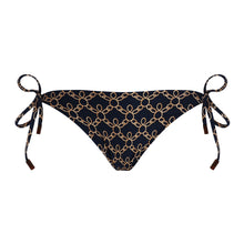 Load image into Gallery viewer, Side Tie Bikini Bottom Turtles Chain

