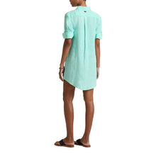 Load image into Gallery viewer, Linen Shirt Dress Solid
