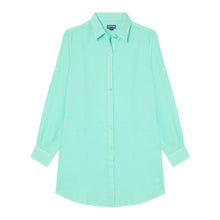 Load image into Gallery viewer, Linen Shirt Dress Solid
