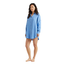 Load image into Gallery viewer, Linen Shirt Dress Solid
