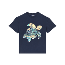 Load image into Gallery viewer, Organic Cotton T-shirt Tahiti Turtles
