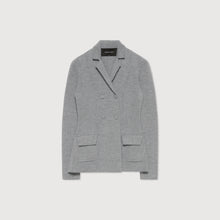 Load image into Gallery viewer, Double-breasted merino wool blazer
