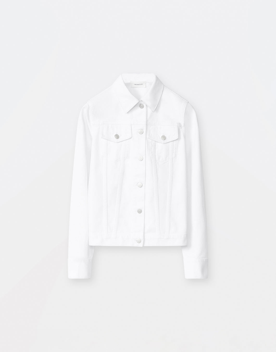 Denim jacket, white