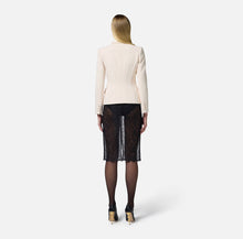 Load image into Gallery viewer, Crêpe jacket with satin details
