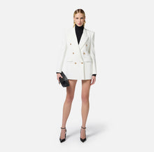 Load image into Gallery viewer, Crêpe jacket with golden buttons
