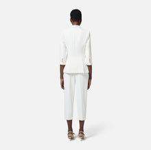 Load image into Gallery viewer, Jacket in lightweight double-layer crêpe fabric with logoed buttons
