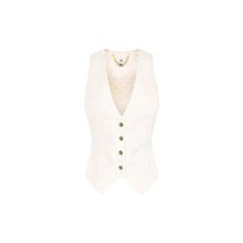 Load image into Gallery viewer, Cotton gabardine waistcoat
