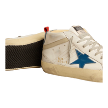 Load image into Gallery viewer, Golden Goose Mid Star Bio based Upper Suede Toe Leather Star and Wave GMF00122.F004765.82374
