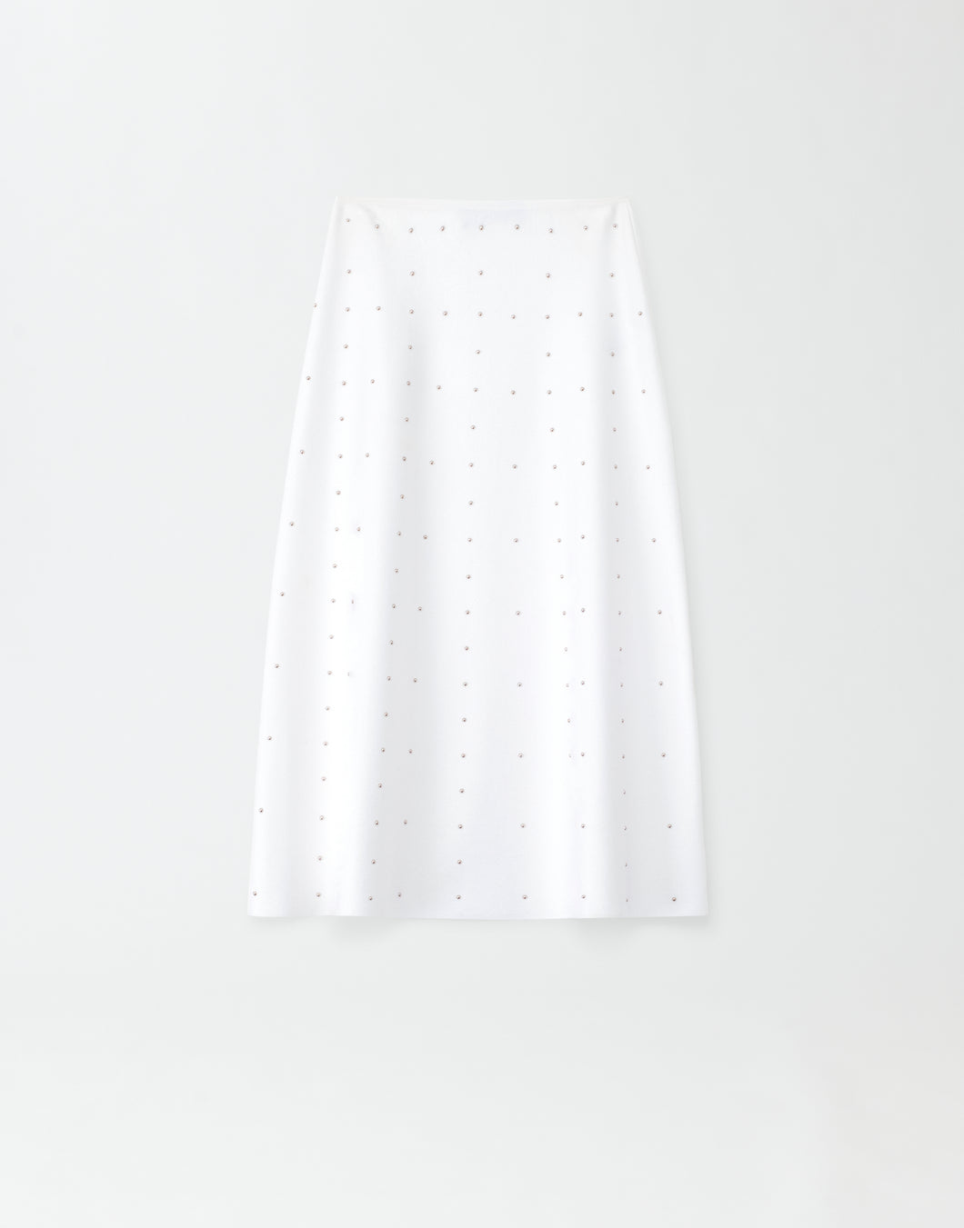 Viscose skirt, white