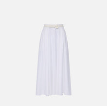 Load image into Gallery viewer, Satin skirt with belt
