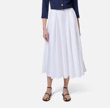 Load image into Gallery viewer, Satin skirt with belt
