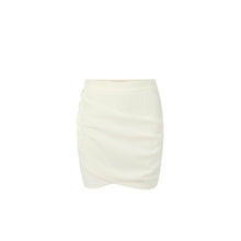 Load image into Gallery viewer, Skirt in lightweight crêpe fabric with jewel buttons

