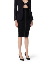 Load image into Gallery viewer, Lightweight jersey skirt with draping
