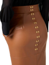 Load image into Gallery viewer, Pencil skirt with jewel clasps
