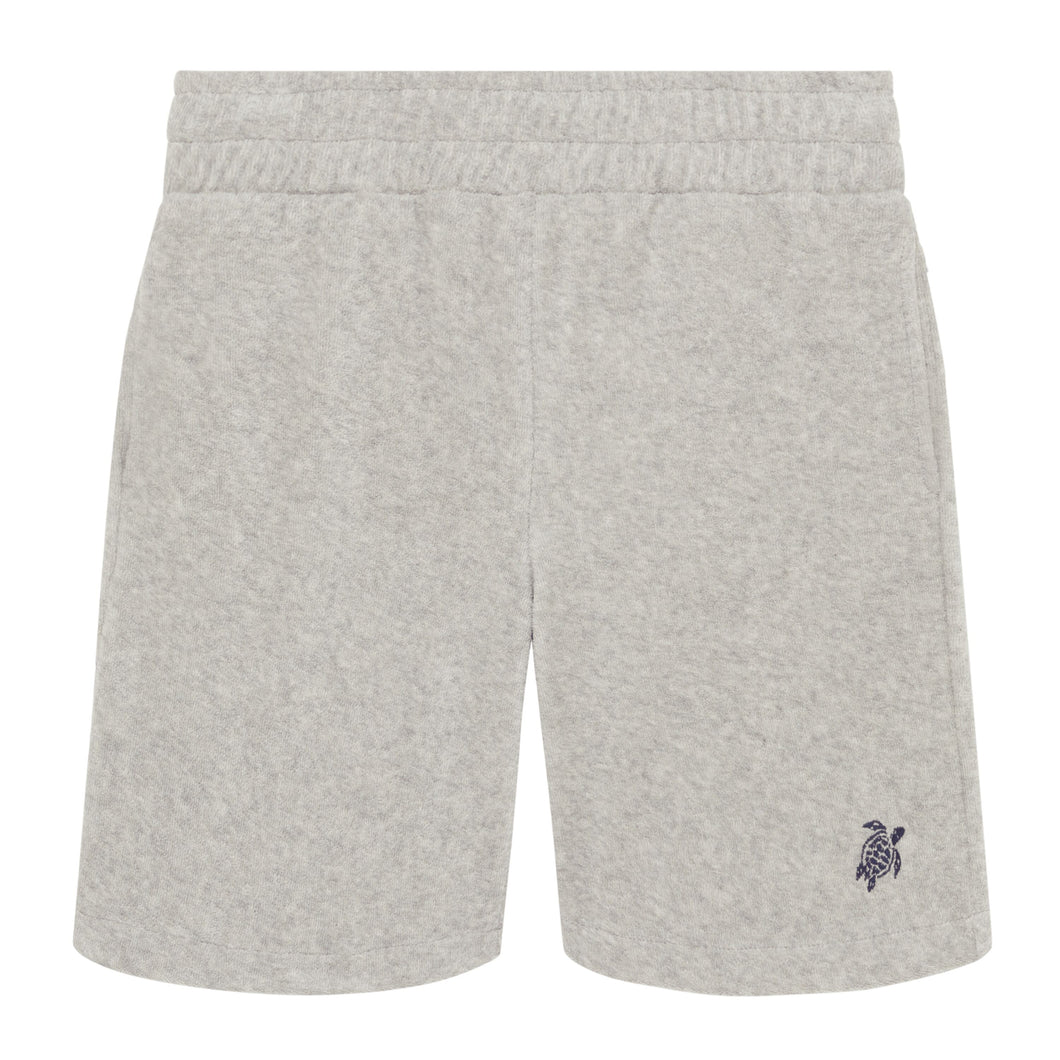 Terry Bermuda Shorts Embroidered Turtle