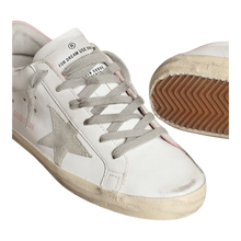 Load image into Gallery viewer, Golden Goose Leather Upper and Heel Suede White Ice Light Pink Women GWF00102.F002569.10914
