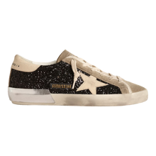 Load image into Gallery viewer, Golden Goose Superstar Glitter Upper Suede Toe Vintage Leather Star GWF00587.F004683.90401
