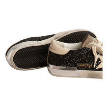 Load image into Gallery viewer, Golden Goose Superstar Glitter Upper Suede Toe Vintage Leather Star GWF00587.F004683.90401
