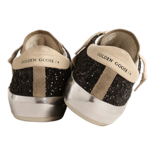 Load image into Gallery viewer, Golden Goose Superstar Glitter Upper Suede Toe Vintage Leather Star GWF00587.F004683.90401
