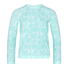 Load image into Gallery viewer, Long Sleeves Rashguard Seashells
