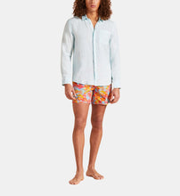 Load image into Gallery viewer, Men Linen Shirt Mineral Dye
