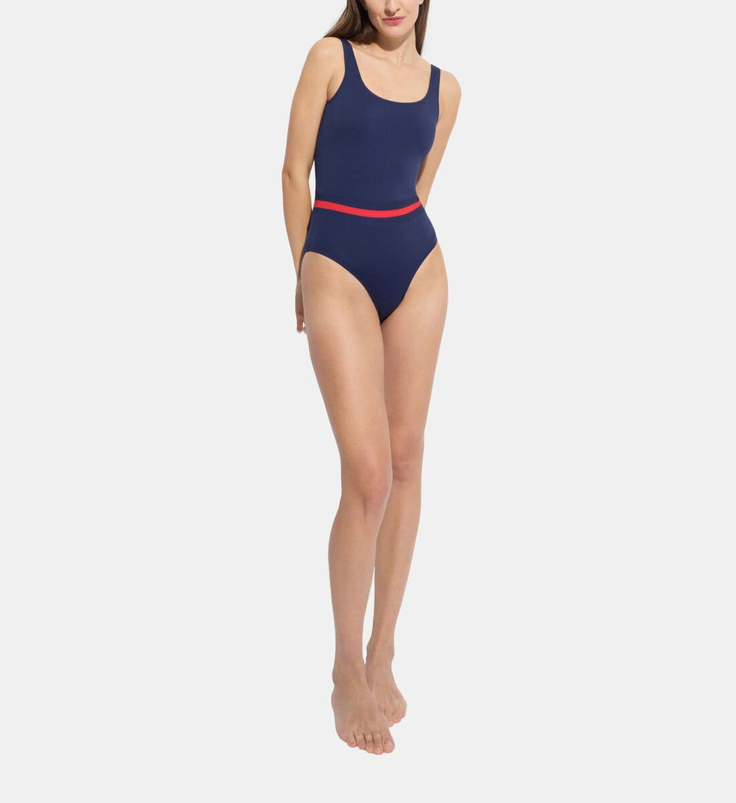 Women One-piece Swimsuit Solid - Vilebrequin x Ines de la Fressange