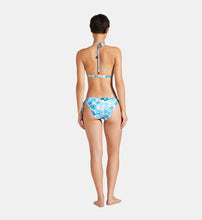 Load image into Gallery viewer, Women Side Tie Bikini Bottom Tahiti Flowers
