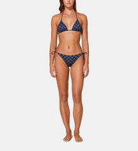 Load image into Gallery viewer, Triangle Bikini Top VBQ Monogram
