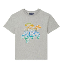 Load image into Gallery viewer, Boys Organic Cotton T-shirt Tahiti Turtles
