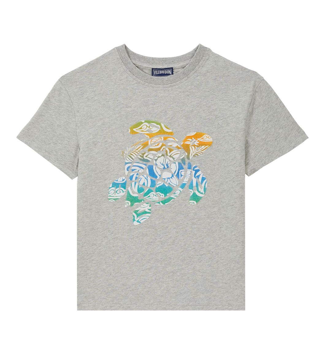 Boys Organic Cotton T-shirt Tahiti Turtles
