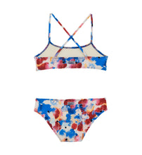 Load image into Gallery viewer, Girls Two Pieces Swimsuit Flowers in the Sky
