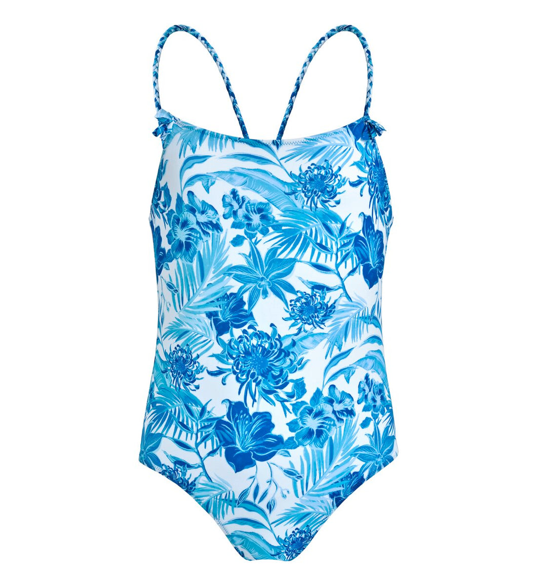 Girls One-piece Swimsuit Tahiti Flowers