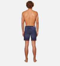 Load image into Gallery viewer, 5-Pockets Denim Bermuda Shorts Mosaïque

