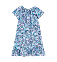 Load image into Gallery viewer, Cotton Voile Dress Isadora Fish
