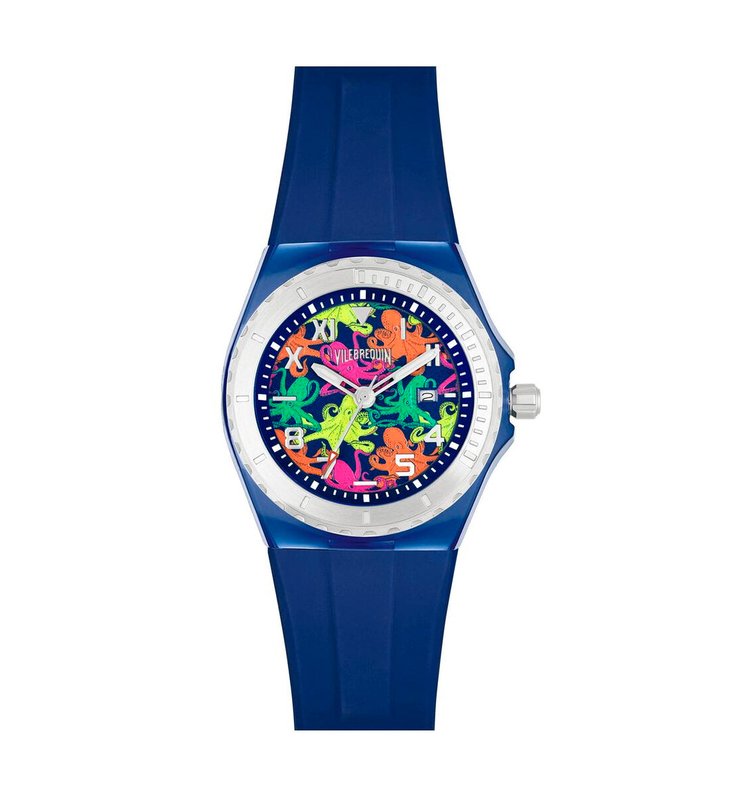 Silicone Watch Multicolor Octopus