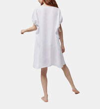 Load image into Gallery viewer, White Linen Square Dress- Vilebrequin x Angelo Tarlazzi
