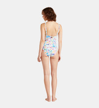 Load image into Gallery viewer, Women One-piece Swimsuit Happy Flowers
