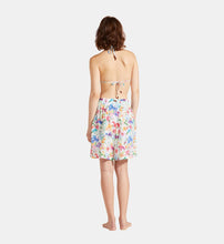 Load image into Gallery viewer, Women Viscose Bermuda Shorts Happy Flowers
