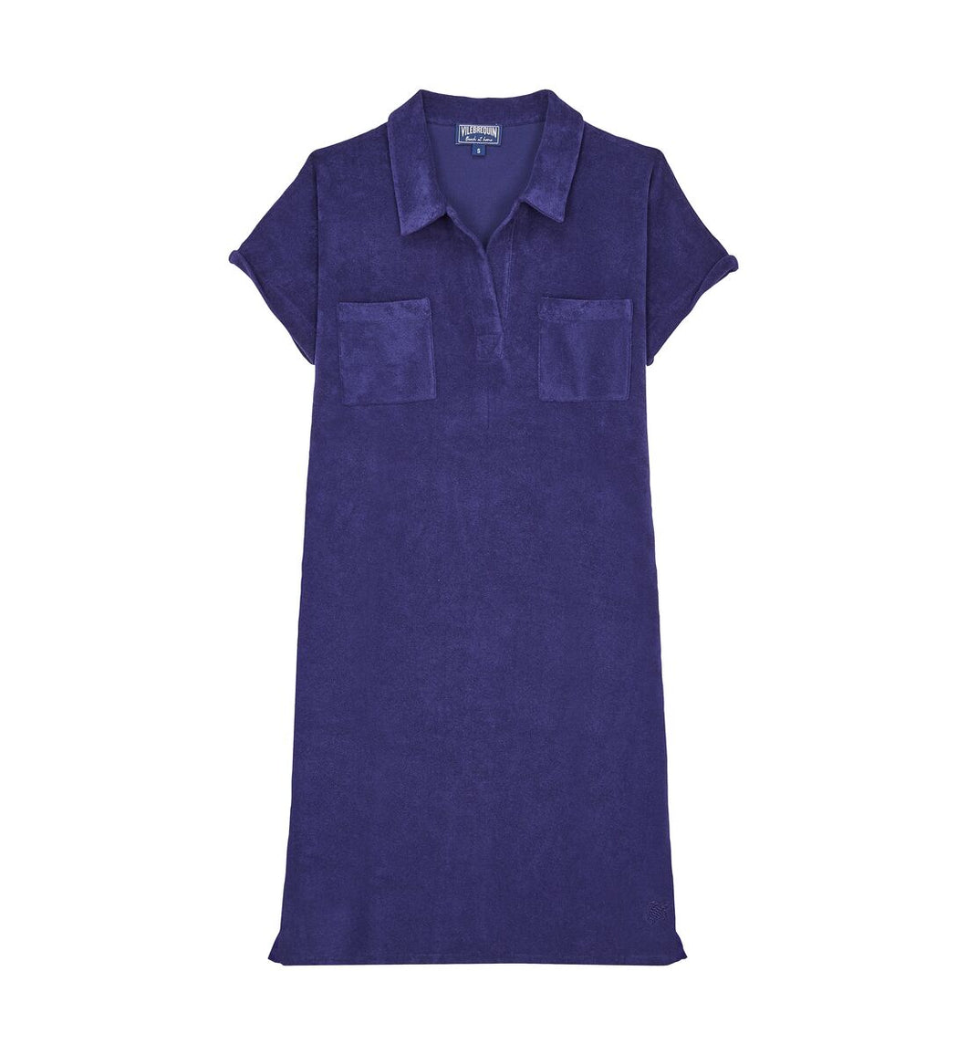 Terry Polo Dress Solid