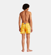 Load image into Gallery viewer, Men Ultra-Light and Packable Swim Trunks Toile de Jouy and Surf
