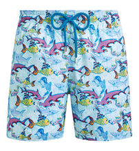 Load image into Gallery viewer, Men Ultra-Light and Packable Swim Trunks French History
