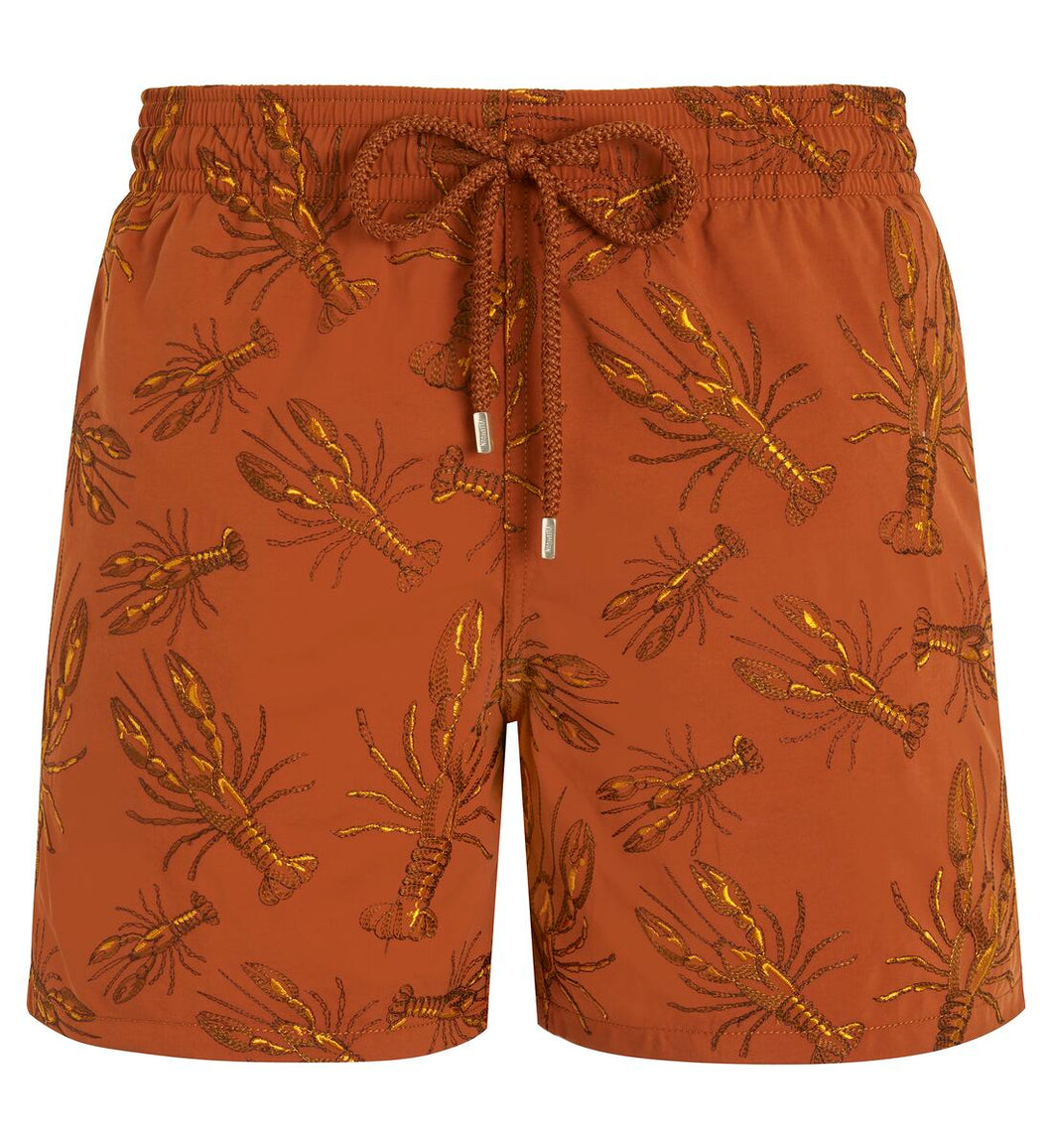 Swim Shorts Embroidered Lobsters - Limited Edition