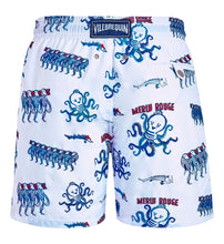 Load image into Gallery viewer, Swim Shorts Embroidered Au Merlu Rouge - Limited Edition
