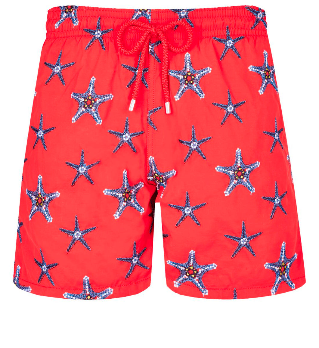 Swim Shorts Embroidered Starfish Dance - Limited Edition