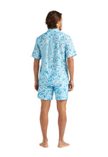 Load image into Gallery viewer, Cotton Silk Bowling Shirt Iced Turtles
