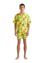 Load image into Gallery viewer, Cotton Shirt Palms Offset
